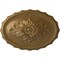 Ekena Millwork Oxford Ceiling Medallion, Hand-Painted Pale Gold, 16 7/8"W x 11 3/4"H x 1 1/2"P CM16OXPAS - alternate 1